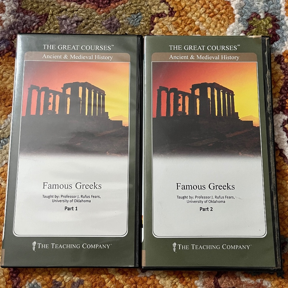 Famous Greeks - Great Courses DVDs